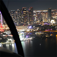 Downtown Miami Skyline Glow