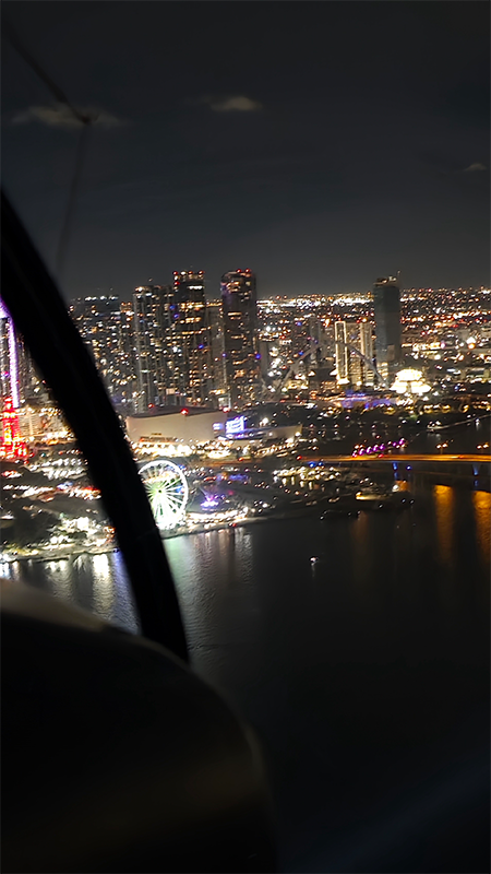 Downtown Miami Skyline Glow